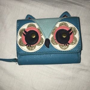 Little blue owl wallet!